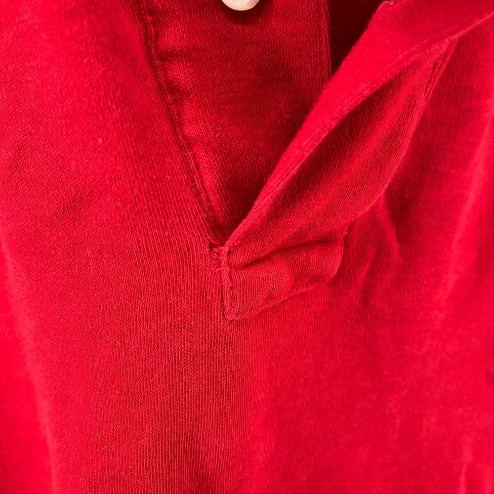 Vintage Polo Ralph‎ Lauren Polo Shirt Mens Large Red Made in USA